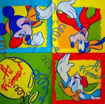071 Mickey Mouse - 3-ply - Disney